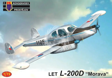 Let L-200D “Morava” - Kovozávody Prostějov KPM0424 skala 1/72
