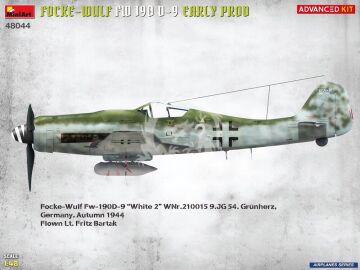 Focke-Wulf Fw 190D-9 Early Prod. Advanced Kit - MiniArt 48044 skala 1/48