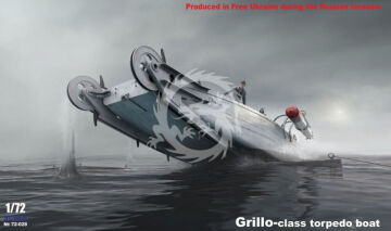 PRZEDSPRZEDAZ - Grillo-class torpedo boat - Micro Mir AMP MM72-028 skala 1/72