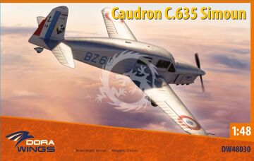 Caudron C.635 Simoun - Dora Wings DW48030 skala 1:48