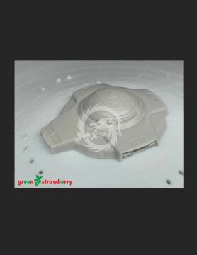 12321 Constitution class (refit) - planetary sensors Green Strawberry for Star Trek scale 1/537