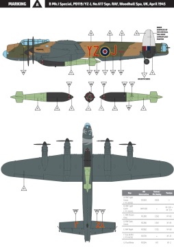 Model plastikowy Avro Lancaster B MK.l Special 