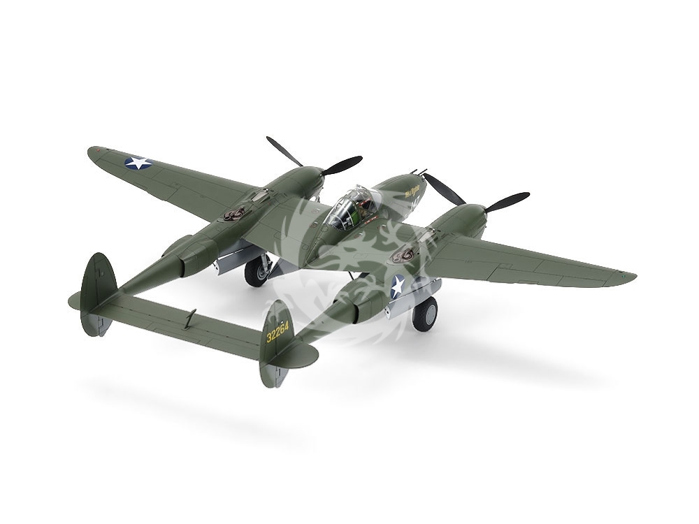 1/48 Tamiya Lockheed P-38F/G Lightning Plastic Model Kit