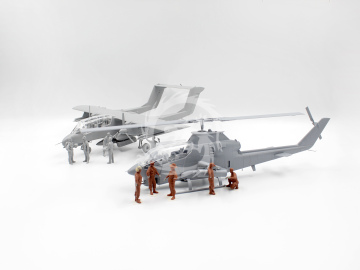 Forward Base Bell AH-1 Cobra + OV-10 Bronco ICM 48303 skala 1/48