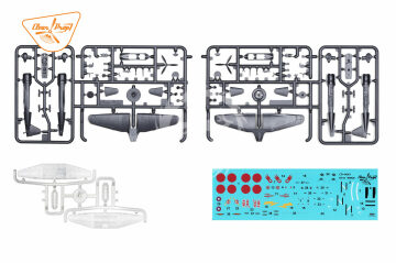 Ki-51 Sonia (two kits in the box) Clear Prop CP14001 1/144 