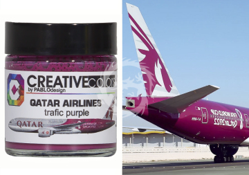 Farba Qatar Airlines Color 30 ml - Creatve Color CC-PA055