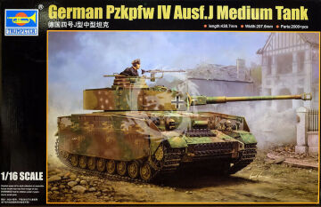 NA ZAMÓWIENIE - German Pz. Kpfw. IV Ausf. J Medium Tank - Trumpeter 00921 skala 1/16