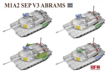 M1A2 SEP V3 Abrams Rye Field Model RM-5104 skala 1/35