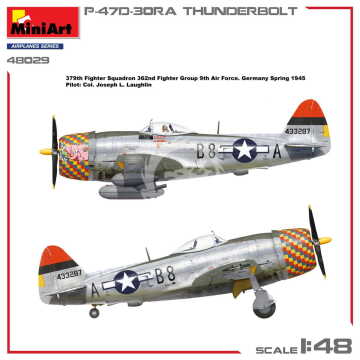 PREORDER - P-47D-30RA Thunderbolt Advanced Kit MiniArt 48029 skala 1/48