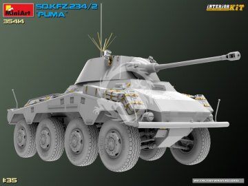 Sd.Kfz.234/2 PUMA Interior Kit MiniArt 35414 skala 1/35