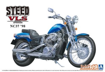 Motocykl HONDA NC37 STEED VLS'98 - Aoshima 06608 skala 1/12