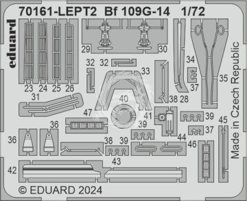 Bf 109G-14 -  Eduard 70161 skala 1/72