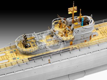 Niemiecki okręt podwodny Type IX C (U505) Platinum Edition - Revell 05180 skala 1/72