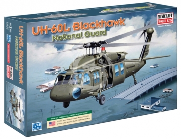UH-60L Blackhawk National Guard -  Minicraft 11655 skala 1/48