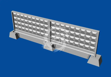 NA ZAMOWIENIE - Russian Concrete fence P6Vm - Metallic Details MDR7208 skala 1/72