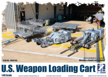 PRZEDSPRZEDAZ - U.S.Weapon loading Gart - ZimiModel ZM80160 skala 1/48