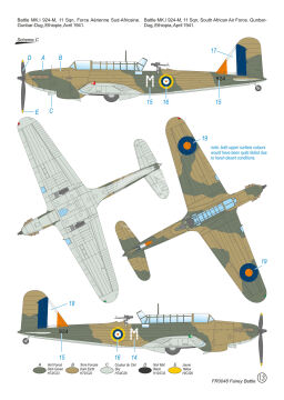 Fairey Battle Mk.I 'AASF' - Azur FR048 skala 1/72