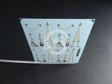  Luftwaffe seat belts early WWII - Metallic Details MDP32019 skala 1/32