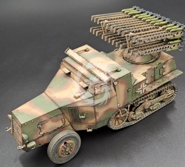 Panzerjager-Fahrzeuge mit 7,5 cm PaK 40 S 307(f) VERSION B - Km Model KM-35004VB skala 1/35 