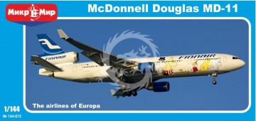 McDonnell-Douglas MUMINKI MD-11 The Airlines of Europa - MikroMir 144-015 skala 1/144