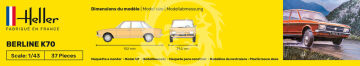 K70 - Heller 80176 skala 1/43 