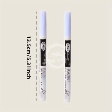 Ultra-Cienkie Markery koloru srebrnego 0,7 mm  3 sztuki