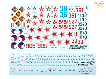 MiG-19PM - Clear Prop! CP72057 skala 1/72