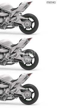 Kawasaki Ninja H2R 2018 - MENG-Model MT-011 skala 1/9