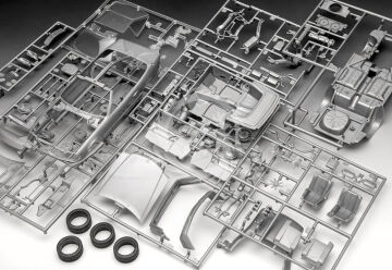 Mercedes-Benz 300 SL-24 Coupé (100 Years Mercedes - Revell 05615 skala 1/24