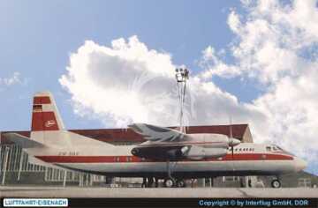 RG-А020 An-24B Interflug for A-model and Eastern Express 1/144