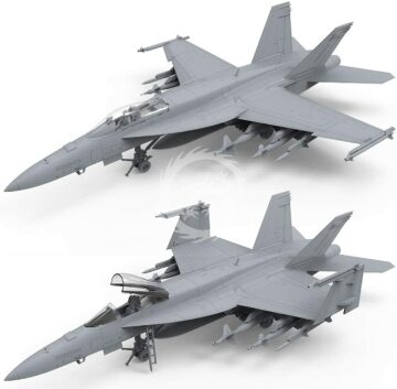 F/A-18E Super Hornet Meng LS-012 skala 1/48