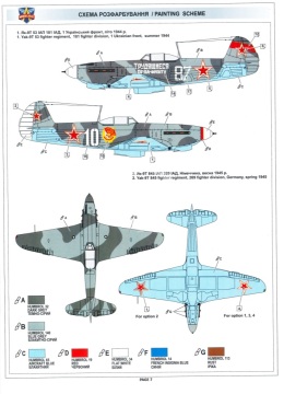 Model plastikowy Yak-9T anti-tank WWII soviet fighter, ModelSvit, MSVIT 48007, skala 1/48