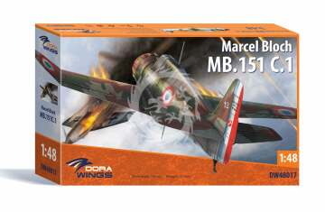 Bloch MB.151 C.1 Dora Wings DW48017 skala 1/48