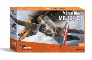 Bloch MB.151 C.1 Dora Wings 48017 skala 1/48