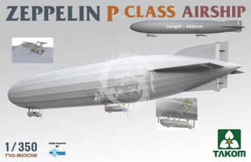 Model plastikowy Zeppelin P Class Airship, Takom 6002 skala 1/350