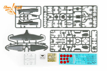 A5M2b Claude early version Clear Prop! EXPERT KIT CP72008 skala 1/72
