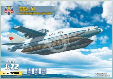Bartini Beriev VVA-14 with inflatable pontoons ModelSvit 72041 skala 1/72