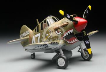 Model plastikowy WWII United States Curtiss P-40 Warhawk Tiger Model TM-106 skala 1/Egg