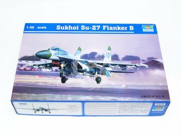 Sukhoi Su-27 Flanker B - Trumpeter 02224 skala 1/32