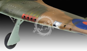 Hawker Hurricane Mk. IIb Revell 04968 skala 1/32