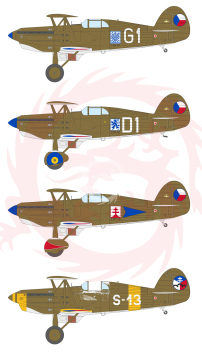 Avia B.534 IV. série ProfiPack - Eduard 8192 skala 1/48