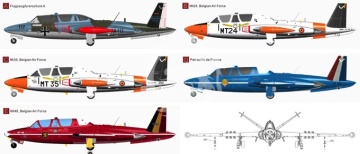 Preorder- Fouga CM.170 Magister AvantGarde Model Kits 88004 skala 1/48
