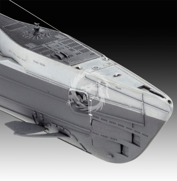 Niemiecki okręt podwodny U-boot Type IX C/40 - Revell 05167 skala 1/144