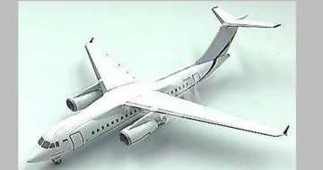 Antonov An-158. Antonov Design Bureau, (UR-NTN) Aircraft skala 1/200