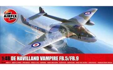 PROMOCJA - NA ZAMÓWIENIE  - De Havilland Vampire FB.5/FB.9 - Airfix  A06108 skala 1/48