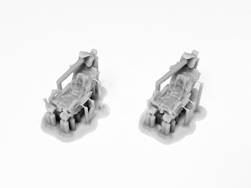 SK-1 Ejection seat set for 1/72 MiG-21F/PF - Wolfpack  WP72100 skala 1/72