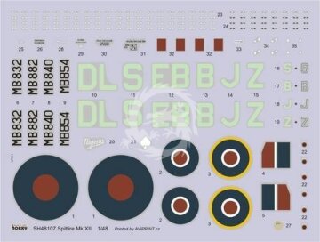 Supermarine Spitfire Mk.XII Special Hobby SH48107 skala 1/48