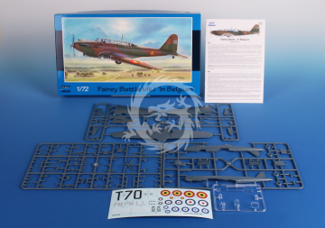 Fairey Battle Mk.I 'In Belgium' -  Azur FR046 skala 1/72