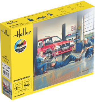 PRZEDSPRZEDAZ -  Car Mechanics I - Heller 58755 skala 1/24