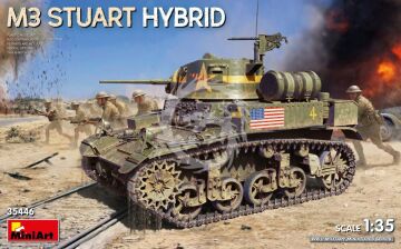PRZEDSPRZEDAZ - M3 Stuart Hybrid - MiniArt 35446 skala 1/35